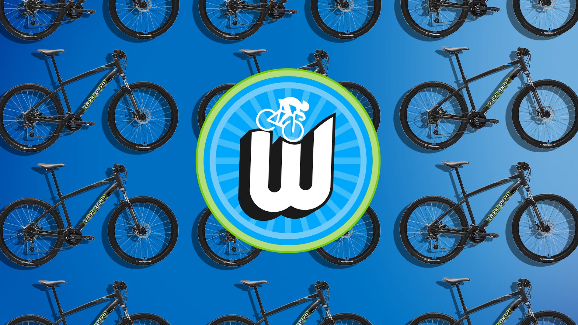 The Wini Bike pattern of bikes and marks